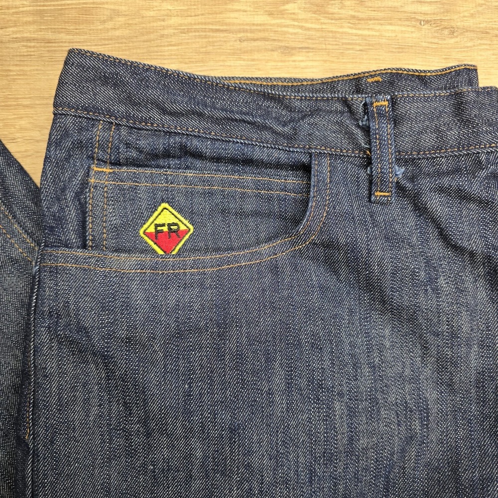 Wenaas AntiFlame Flame Resistant Jeans  40x32 CAT 2 Denim Boot Cut FR Work‎ Pant
